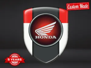 Honda Vitre Arrière Stickers Pro Max Résistants Modernes